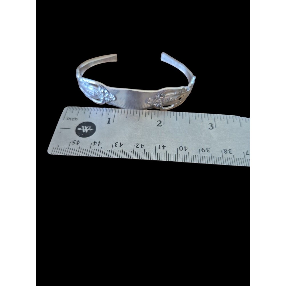 Vintage Oneida Sterling Silver Spoon Cuff Bracelet - Picture 5 of 5